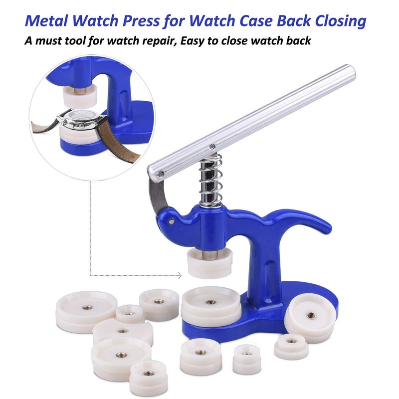 Longruner Watch Repair Tool Kit, Professional Portable Watch Tools Back Opener Sets Watch Replacement Tool Kit, Watches Link Remover Kit Set with Bag - Image 2